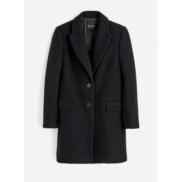 Madewell Jackets & Blazers - Madewell Womens $298 Blazer Coat in Insuluxe Fabric Black Size 6 NT120